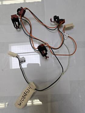 W10868534 Whirlpool Oem Cooktop Switch Wire Harness New Open Box Nob 40b