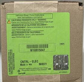 W10895847 Whirlpool Genuine Oem Range Hood Control Board New