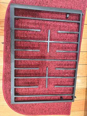 W10635343 Whirlpool W11037717 Gas Range Oven Burner Grate Right Rev B