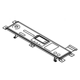 W11040816 Whirlpool Range Key Panel Assembly Stainless Genuine Oem Part