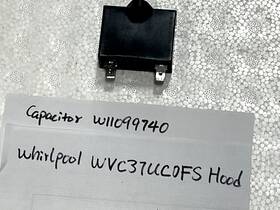 Wvu37uc0fs Whirlpool W11099740 Range Hood Capacitor For Model