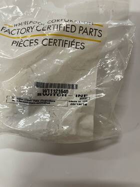 W11121640 Whirlpool Range Parts Switch