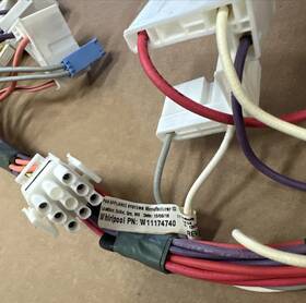 W11174740 Whirlpool W11176682 Stove Cooktop Switch Wire Harness