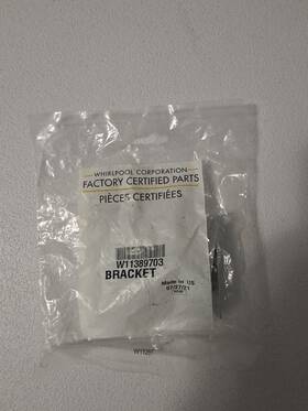 W11211504 Whirlpool W11389703 Genuine Oem Range Bracket W10744067