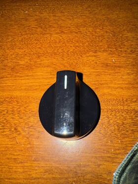 W11494161 Whirlpool Kip A490 Range Oven Knob Gas Black Stove