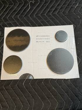 W11605759 Whirlpool Open Box 30 Inch Cooktop Burner Cap Set Of 4 Caps
