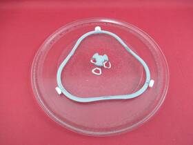 W11193600 Whirlpool W11652593 Microwave Glass Ring Driver Turntable W11193599