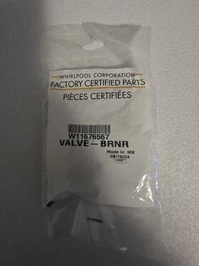 W10467728 Whirlpool W11676567 Genuine Oem Range Burner Valve