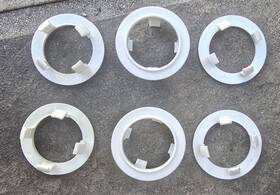 Wp-3180081 Whirlpool Kitchenaid Cooktop Knob Skirt For Model Kgct366ew White Used Sold Individually