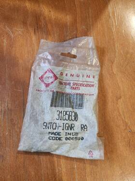 Wp3185830 Whirlpool Genuine New Oem Gas Range Spark Ignition Switch