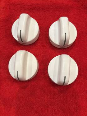 Wp3186134 Whirlpool Gas Range Stove Control Knob Kip5922 Complete Set Of 4