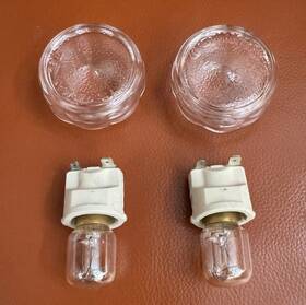 Wos51es4es00 Whirlpool Wp4455380 Oven 2 Light Bulbs And Lens Wpw10412722 Wpw10412711 From M#