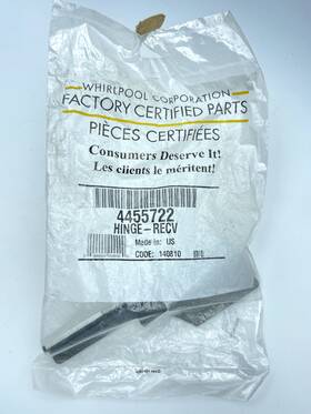Wp4455722 Whirlpool Range Hinge Receptacle #wp4455722 Brand New Oem