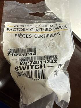 Wp74011242 Whirlpool Oem Switch