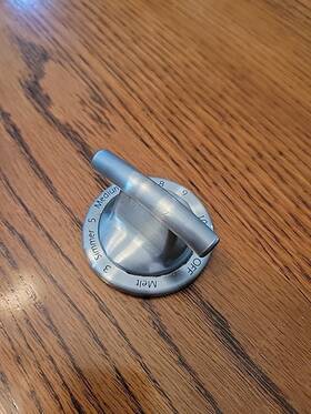 Wp74011580 Whirlpool Jennair Tappan Range Knob 74011580