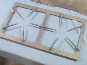 Wp7518p483-60 Whirlpool Jenn Air Oem Stove Range Gas Burner Grate Gray