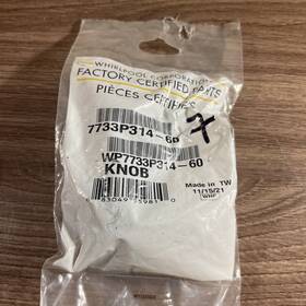 Wp7733p314-60 Whirlpool Oem Genuine Cooktop Knob 74006141 1939775 Ps3406631