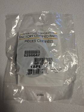Wp8286642 Whirlpool Genuine Oem Cooktop Foam Tape
