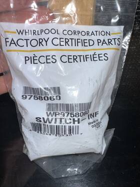 Wp9758060 Whirlpool New Genuine Oem Oven Range Surface Element Control Switch