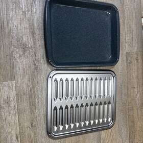 Wpl-w10737569 Whirlpool Oem Oven Roasting Pan Broiler Rack