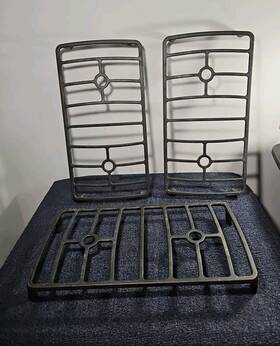 Wpw10120692 Whirlpool Set Of 3 Gas Range Burner Stove Replacement Grates W10120692 Wpw10120692 Whirlpool Set Of 3 Gas Range Burner Stove Replacement Grates W10120692