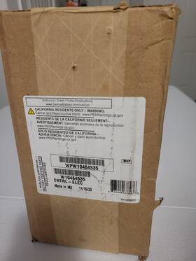 Wpw10464535 Whirlpool Genuine Oem Jennair Range Control Board Wpw10464535 Whirlpool Genuine Oem Jennair Range Control Board