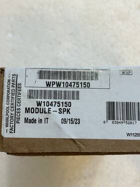 Wpw10475150 Whirlpool Genuine Oem Spark Module W10475150