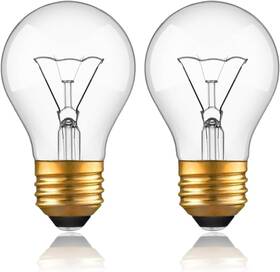 Whok 744110588446 Appliance Oven Light Bulb High Temp 300 C Resistant 2 Pack A15/e26/120v/40