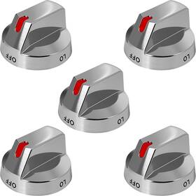 Dg64-00473a Wizvexz 787566390997 Burner Control Knob For Samsung Gas Range Models Nx58 5-pack