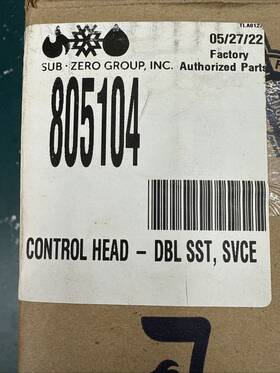 805104 Wolf Wall Oven Control Head Right Display Brightness Not Good