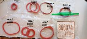Cktp-2 Wolf 806074 New Genuine Oem Cook Top O-ring Svce Kit - Missing 2 Gaskets