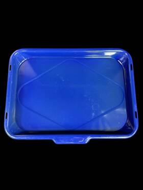819376 Wolf 18 Inch Blue Enamel Premier Professional Broiler Pan Original Only