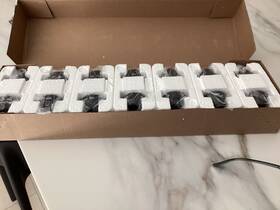 822196 Wolf Sub Zero / Range Oven Knob Set - Black 14 Pcs For 48 Inch /60