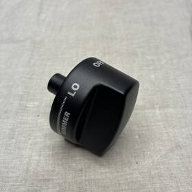 826479 Wolf New Genuine Black Burner Knob All Metal