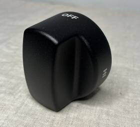 826480 Wolf New Genuine Black French Top Knob All Metal