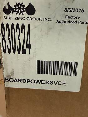 830324 Wolf Power Board 830324/genuine Part/brand New