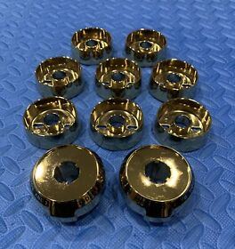 Srt48 Wolf Brass Bezel Set 10 Pc For Ranges See Pics And Desc