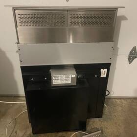 Dd30i Wolf 30 Inch Downdraft Ventilation System Internal Blower 500cfm - Tested