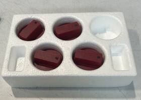 Kip5j62 Wolf Kip5j62/5j63 Cooktop Knobs Replacement Genuine Oem Set Of 4 Red New In Box
