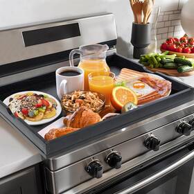 Wo-wo-stc00049db Wolki Noodle Board Stove Covers For Gas Burners 30 Inch L X 22 W 2.4 Th Heavyweigh