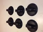 Wp3183118 Whirlpool Lot Of Black Burner Oven Control Knobs Stove