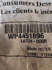 Wp4451896 Kitchenaid Range Oven Door Lock Assembly For Whirlpool