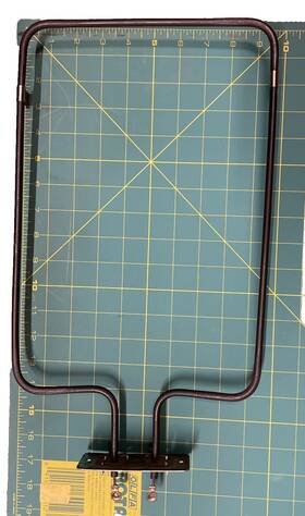663134 Wpl Bake Element- Range/oven-see Pictures For Dimensions-tested Good-used