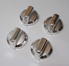 Wpw10370186 Maytag Set Of Silver Burner Control Knobs Stove Range Stainless