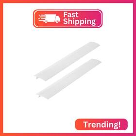 Xzsun Xj087 2 Pcs Silicone Stove Counter Gap Cover Oven Guard Seal Slit Strip Kitchen White