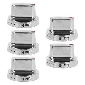 Dg64-00347g Yibuy M7181127164 5pcs 18mm Thickness Top Burner Control Dial Knob Range Oven Repla