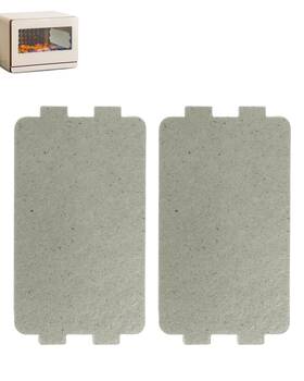 Yqboom 711691503373 2 Pcs Waveguide Cover Universal Microwave Oven Mica 117mmx64mm-2pcs