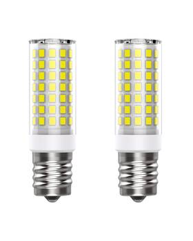 Yujiu 741416917390 8w Dimmable Led E17 Microwave 2 Count Pack Of 1 Daylight White 6000k