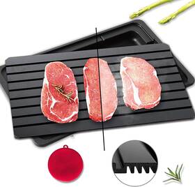 Yundoog 661918853210 Defrosting Tray For Frozen Meat Rapid And Safer - Thawing Mea
