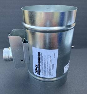 99527207 Zephr 6 Inch Electric Damper #99527207 Low Voltage 24 Vac Make Up Air Bypass